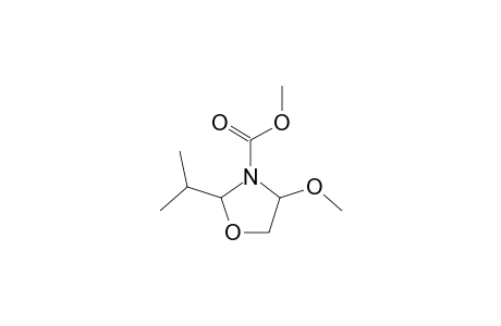 Methyl 2-isopropyl-4-methoxy-1,3-oxazolidine-3-carboxylate