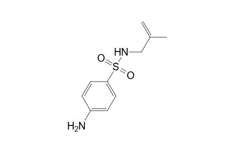 Benzenesulfonamide, 4-amino-N-(2-methyl-2-propenyl)-