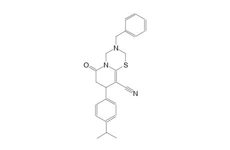 2H,6H-pyrido[2,1-b][1,3,5]thiadiazine-9-carbonitrile, 3,4,7,8-tetrahydro-8-[4-(1-methylethyl)phenyl]-6-oxo-3-(phenylmethyl)-