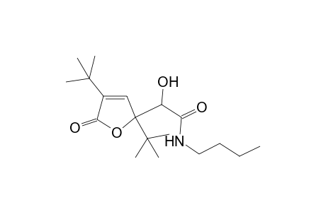 N-butyl-2-(2,4-di-tert-butyl-5-oxo-2,5-dihydrofuran-2-yl)-2-hydroxyacetamide