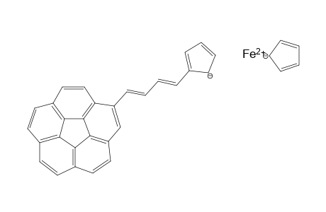 1-[(1E,3E)-4-(Ferrocenyl)buta-1,3-dienyl]corannulene