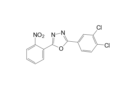 2-(3,4-dichlorophenyl)-5-(o-nitrophenyl)-1,3,4-oxadiazole