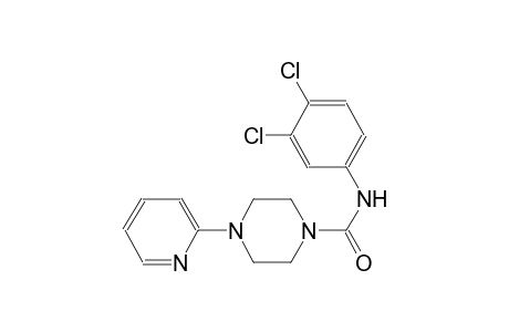 N-(3,4-dichlorophenyl)-4-(2-pyridinyl)-1-piperazinecarboxamide
