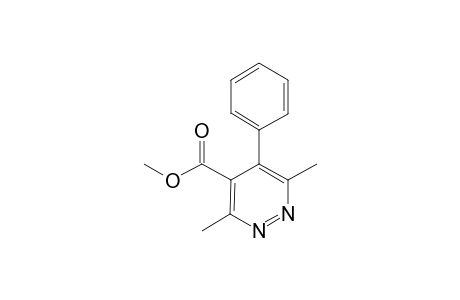 3,6-dimethyl-5-phenyl-pyridazine-4-carboxylic acid methyl ester
