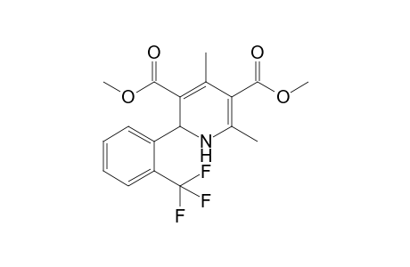 Dimethyl 1,2-dihydro-4,6-dimethyl-2-[2'-(trifluoromethyl)phenyl]pyridine-3,5-dicarboxylate