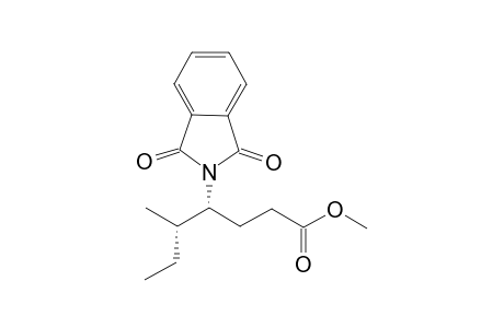Methyl (4SR,5S)-5-Methyl-4-phthalimidoheptanoate