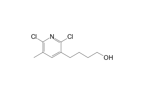 2,6-Dichloro-5-methyl-3-[4-(hydroxy)butyl]pyridine