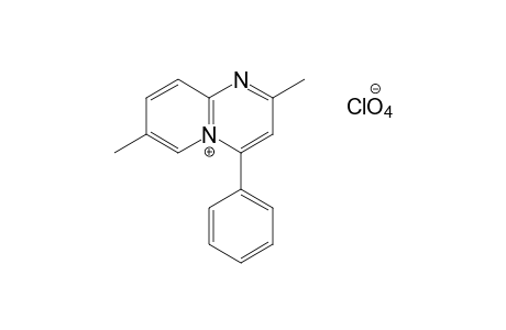 2,7-dimethyl-4-phenylpyrido[1,2-a]pyrimidin-5-ium perchlorate