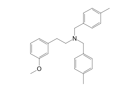 3-Methoxyphenethylamine N,N-bis(4-methylbenzyl)