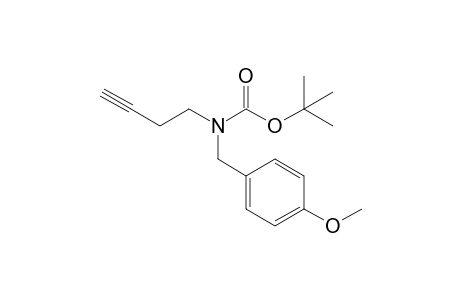 N-but-3-ynyl-N-p-anisyl-carbamic acid tert-butyl ester