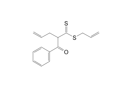 2-Benzoyl-4-pentenedithioic acid prop-2-enyl ester