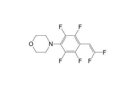 4-[4-(2,2-difluoroethenyl)-2,3,5,6-tetrafluorophenyl]morpholine