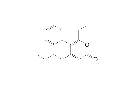 4-Butyl-6-ethyl-5-phenyl-2H-pyran-2-one