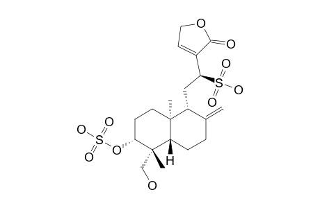 14-DEOXY-(12R)-SULFO-ANDROGRAPHOLIDE-3-SULFATE