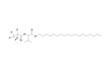 L-Valine, N-pentafluoropropionyl-, octadecyl ester