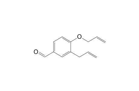 4-Prop-2-enoxy-3-prop-2-enyl-benzaldehyde