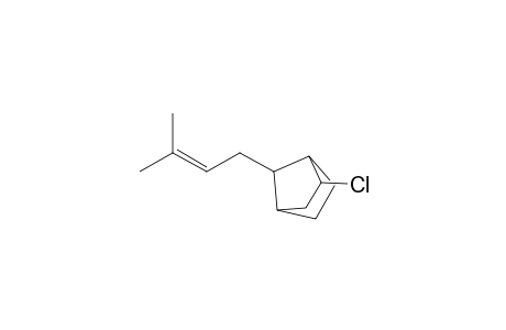 Bicyclo[2.2.1]heptane, 2-chloro-7-(3-methyl-2-butenyl)-, (exo,syn)-