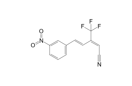 5-(3-Nitrophenyl)-3-trifluoromethylpenta-2E,4E-dienenitrile