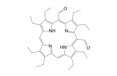 21H,23H-Porphine-5,10-dicarboxaldehyde, 2,3,7,8,12,13,17,18-octaethyl-