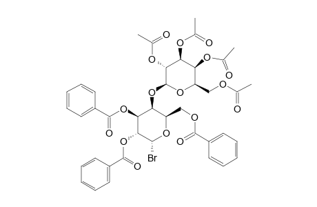 2,3,4,6-TETRA-O-ACETYL-BETA-D-GALACTOPYRANOSYL-(1->4)-2,3,6-TRI-O-BENZOYL-ALPHA-D-GALACTOPYRANOSYL-BROMIDE