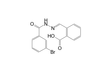 2-{(E)-[(3-bromobenzoyl)hydrazono]methyl}benzoic acid