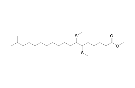 17-Methyl-6,7-bis(methylthio)octadecanoic acid methyl ester