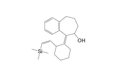 cis-2-[2-(Trimethylsilyl)ethenyl]-1-(2-hydroxybenzocycloheptan-1-ylidene)cyclohexane