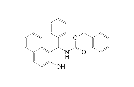 N-[.alpha.-(.beta.-Hydroxy-.alpha.-naphthyl)(benzyl)]-O-benzyl carbamate