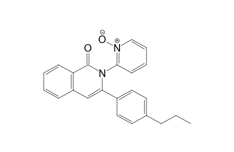 2-[1-Oxo-3-(4-propylphenyl)isoquinolin-2(1H)-yl]pyridine 1-oxide