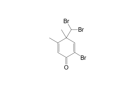 2-BROMO-4-DIBROMOMETHYL-4,5-DIMETHYL-2,5-CYCLOHEXADIENONE