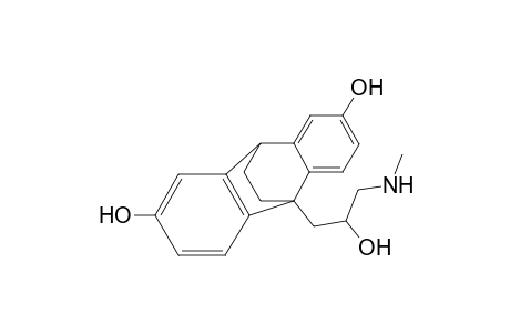 9,10-Ethanoanthracene-2,7-diol, 9,10-dihydro-10-[2-hydroxy-3-(methylamino)propyl]-