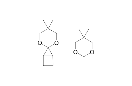 DISPIRO[1,3-DIOXAN-2,3'-TRICYCLO[3.1.0.0E2',4']HEXAN-6',2''-(1'',3''-DIOXAN)], 5,5,5'',5''-TETRAMETHYL-, trans-