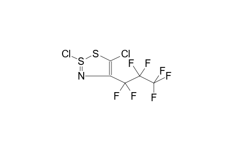 2,5-DICHLORO-4-(PERFLUOROPROPYL)-1,2,3-DITHIAZOLE