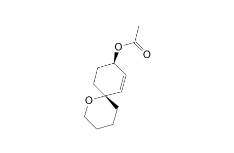 Spiro[5.5](6R*,9R*)-9-Acetoxy-1-oxa-7-undecene