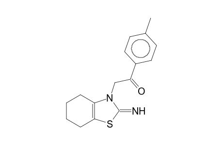 2-(2-azanylidene-4,5,6,7-tetrahydro-1,3-benzothiazol-3-yl)-1-(4-methylphenyl)ethanone