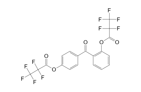 2,4'-Dihydroxybenzophenone, bis(pentafluoropropionate)