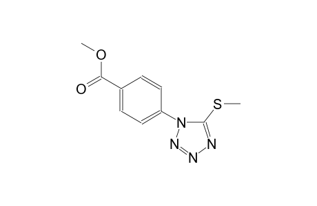 methyl 4-[5-(methylsulfanyl)-1H-tetraazol-1-yl]benzoate