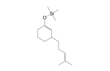 3-(4'-Methylpent-3'-enyl)-1-(t-trimethylsilyl)oxy-1-cyclohexene