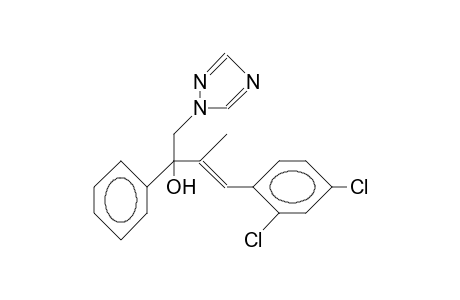 1H-1,2,4-Triazole-1-ethanol, .alpha.-[2-(2,4-dichlorophenyl)-1-methylethenyl]-.alpha.-phenyl-