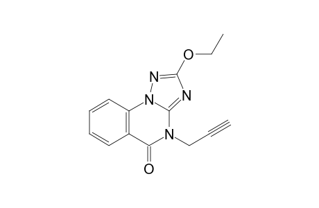2-Ethoxy-4-prop-2-ynyl-4H-[1,2,4]triazolo[1,5-a]quinazolin-5-one