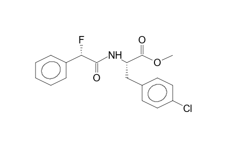 (R,R)-2-FLUORO-2-PHENYL-N-[1-METHOXYCARBONYL-2-(4-CHLOROPHENYL)ETHYL]ACETAMIDE