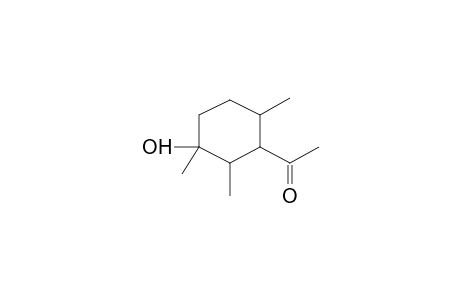 1-(2,3,6-trimethyl-3-oxidanyl-cyclohexyl)ethanone