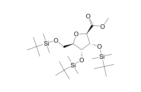 D-Allonic acid, 2,5-anhydro-3,4,6-tris-O-[(1,1-dimethylethyl)dimethylsilyl]-, methyl ester