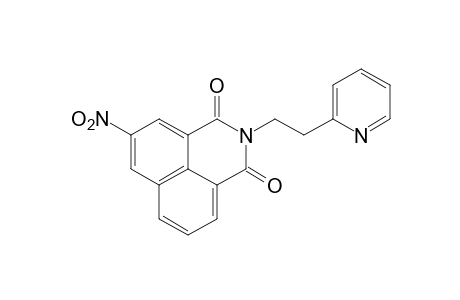 3-nitro-N-[2-(2-pyridyl)ethyl]naphthalimide