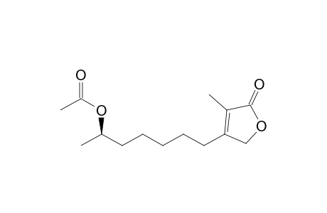 Acetic acid (R)-1-methyl-6-(4-methyl-5-oxo-2,5-dihydro-furan-3-yl)-hexyl ester