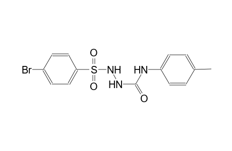 2-[(4-bromophenyl)sulfonyl]-N-(4-methylphenyl)hydrazinecarboxamide