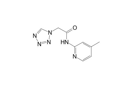 1H-1,2,3,4-Tetrazole-1-acetamide, N-(4-methyl-2-pyridinyl)-