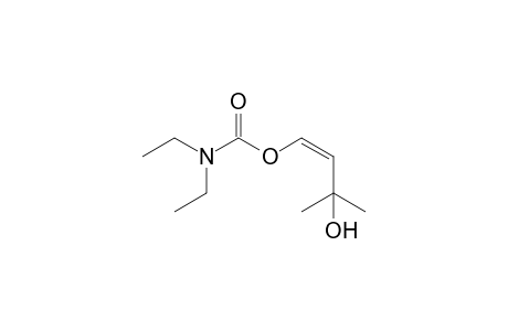 (Z)-3-Hydroxy-3-methyl-1-butenyl N,N-diethylcarbamate