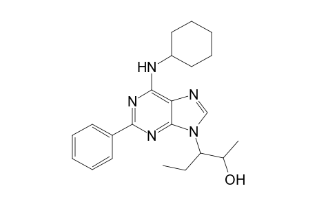 6-Cyclohexylamino-9-(2-hydroxy-3-pentyl)-2-phenylpurine