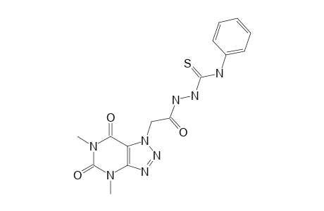 1-[4,6-DIMETHYL-1H-[1,2,3]-TRIAZOLO-[4,5-D]-PYRIMIDINE-5,7(4H,6H)-DIONE]-ACETYL-4-PHENYL-THIOSEMICARBAZIDE